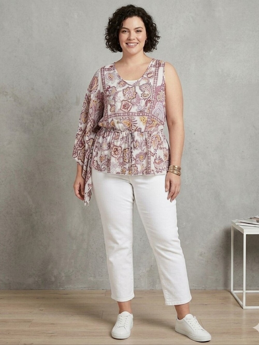 Blouse: Ashley Stewart